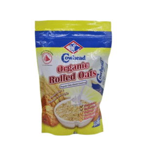 Cowhead Organic Rolled Regular Oats 500gm