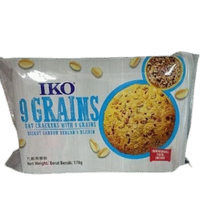IKO 9 Grains Oatmeal Crackers (178 gm) - Malaysia