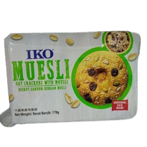 IKO Muesli Oat Crackers (178 gm) - Malaysia