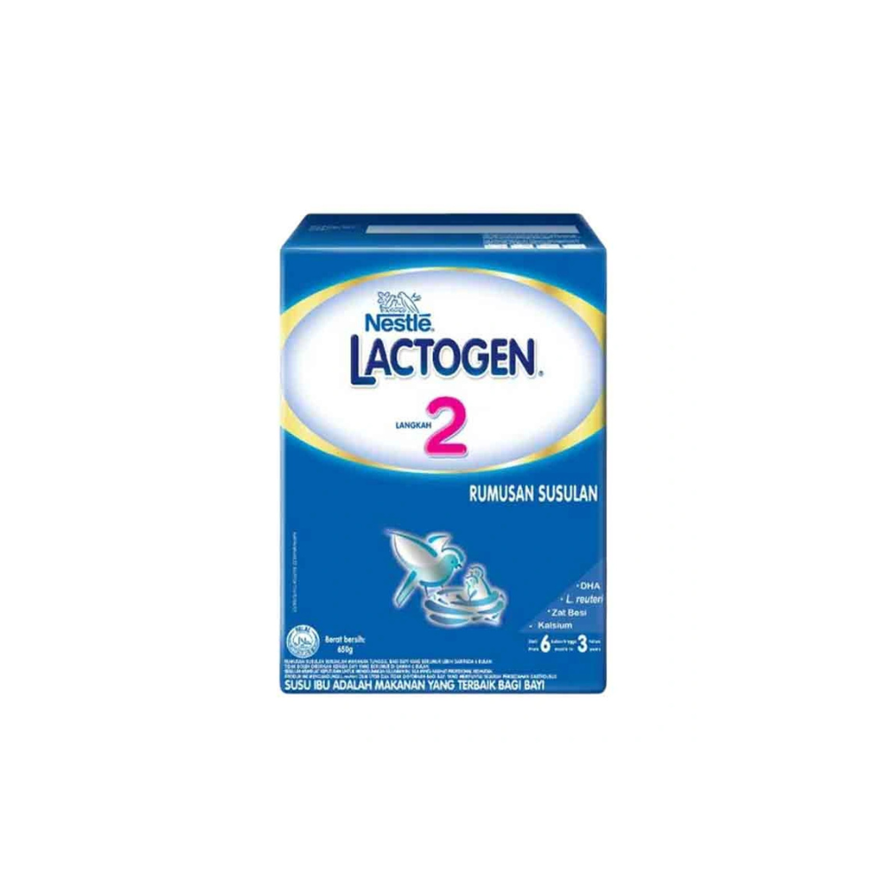 Nestlé Lactogen 2 Milk Powder – 650g (Malaysia)