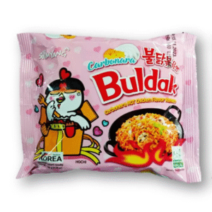 Samyang Buldak Carbonara Hot Chicken Flavor Ramen - 700g Family Pack (5 Pkts)