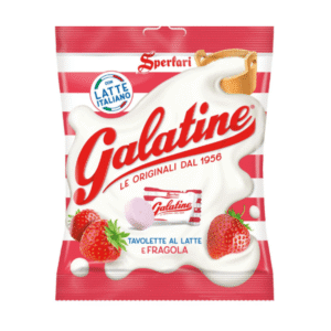 Galatine Strawberry Milk Candy 115gm Italy