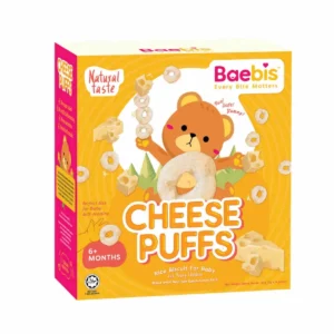 Baebis Cheese Puffs (35g) – 6+ Months
