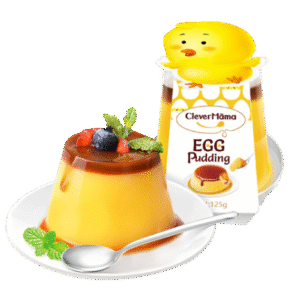 Clever mama egg pudding