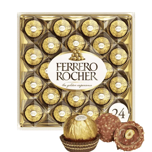 Ferrero Rocher T24 (24-Piece Premium Box) 300gm Italy