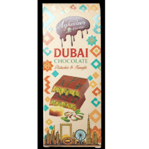 Aghadeer Dubai Chocolate (Kunafa & Pistachio) 100gm