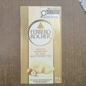 Ferrero Rocher White Hazelnut Chocolate Bar