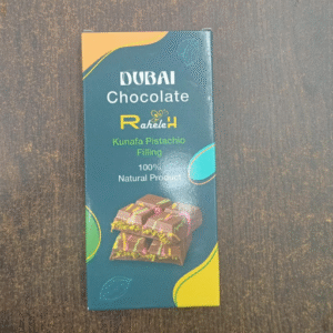 Dubai Kunafa & Pistachio Chocolate Bar 200gm